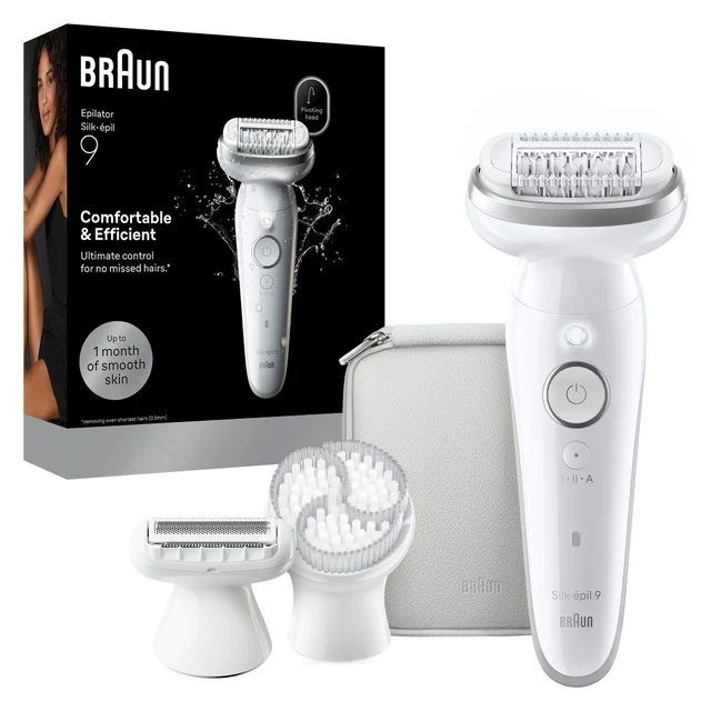 Braun Silk-épil 9 SES9-061 Epilierer mit Body Mini Trimmer BS1000