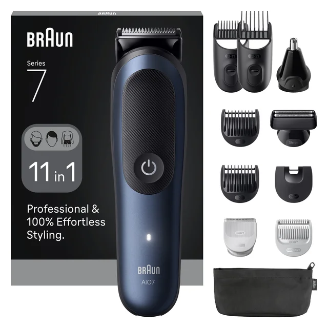 Braun Series 7 All-In-One Style Kit AIO7540 mit Barttrimmer BT7520