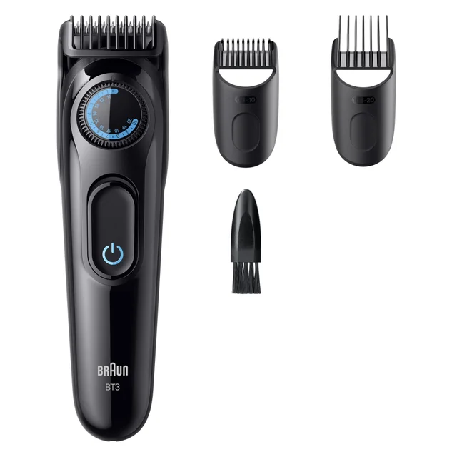 Braun Bundle: Series 3 Barttrimmer BT3520 + King C. Gilette Bartshampoo 350ml