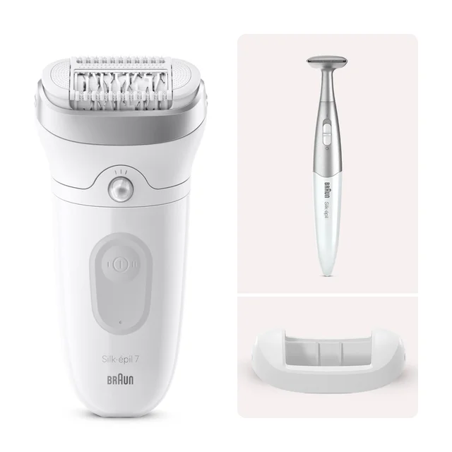 Braun Bundle: Silk-épil 7 SE7-011 + Braun Silk-épil Bikini Styler FG1100