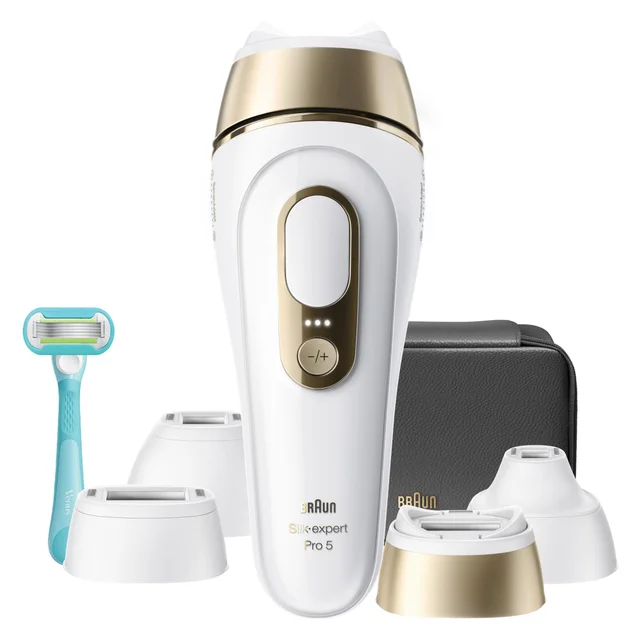 Braun Bundle: Silk-expert Pro IPL PL5431 + Braun Face Mini Haarentferner FS1000