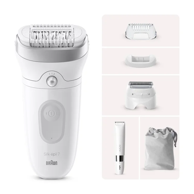 Braun Bundle: Silk-épil 7 SE7-041 + Braun Body Mini Trimmer BS1000