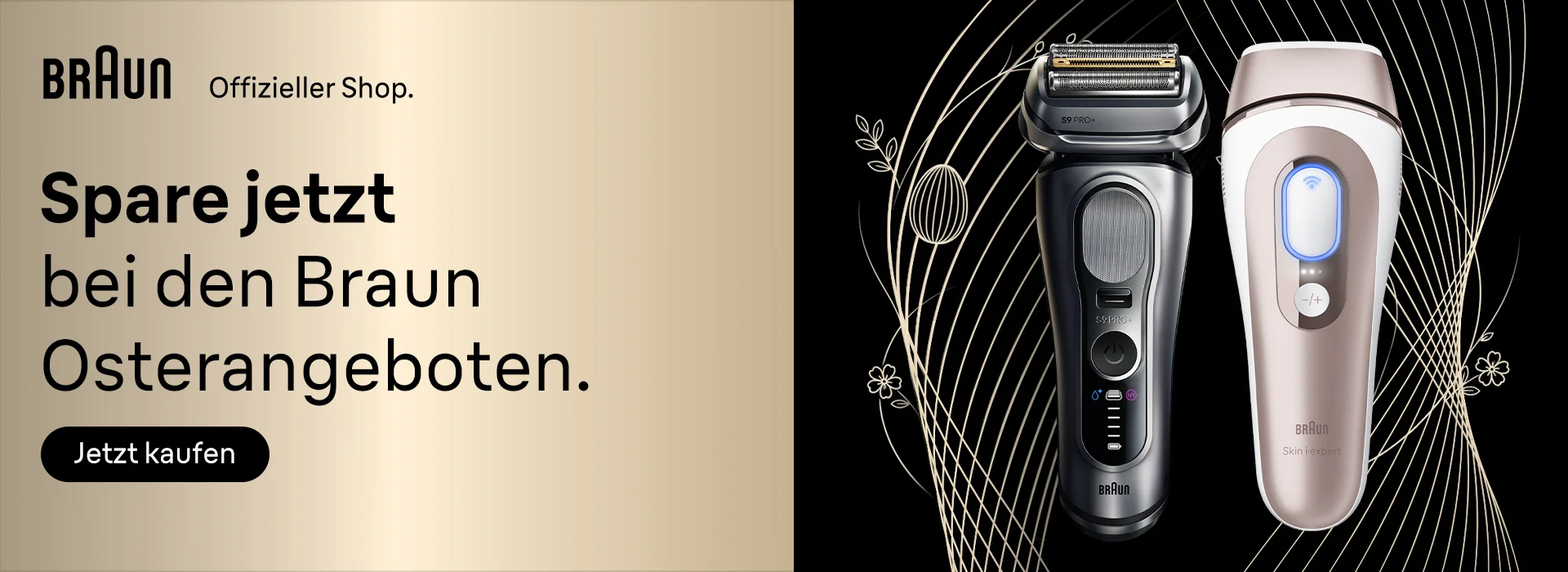 BRAUN Offizieller Shop. Spare jetzt bei den Braun Osterangeboten. Mehr Informationen unter shop.braun.de.